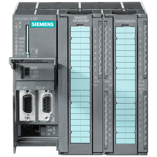 S7-300, CPU 314C-2PN/DP COMPACT CPU WITH 192 KBYTE WORKING MEMORY, 24 ...